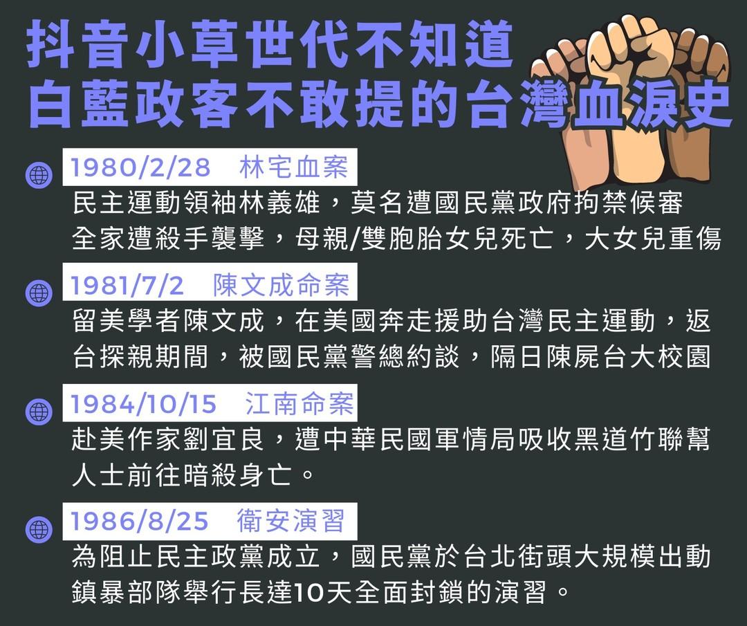 小草民主富二代不知道民主是用血換來的